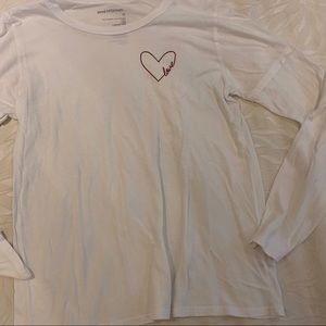 ‼️SOLD‼️White long sleeve top